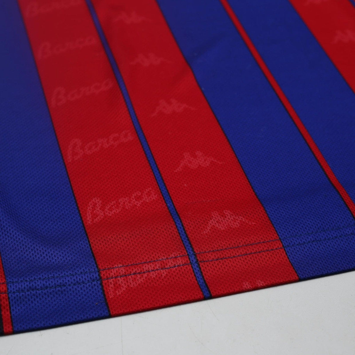 1997/98 Barcelona Vintage Kappa Home Football Shirt (M/L)