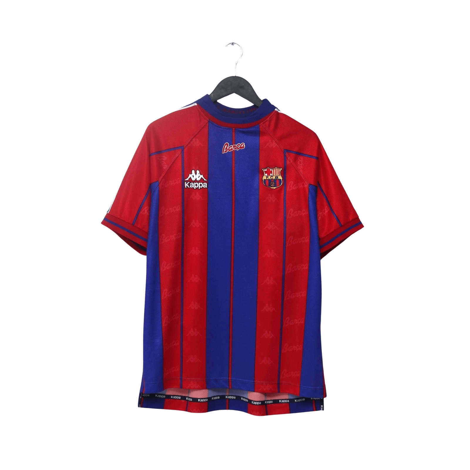 1997/98 Barcelona Vintage Kappa Home Football Shirt (M/L)