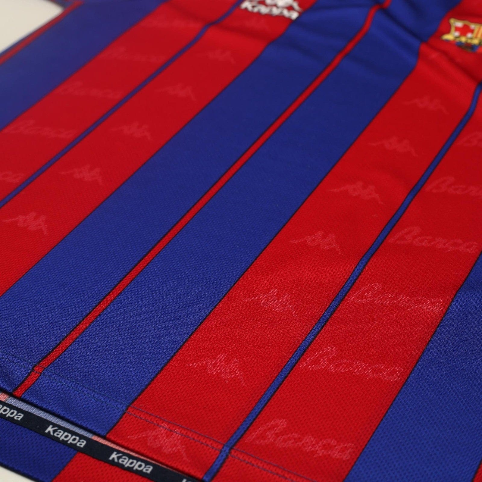 1997/98 Barcelona Vintage Kappa Home Football Shirt (M/L)