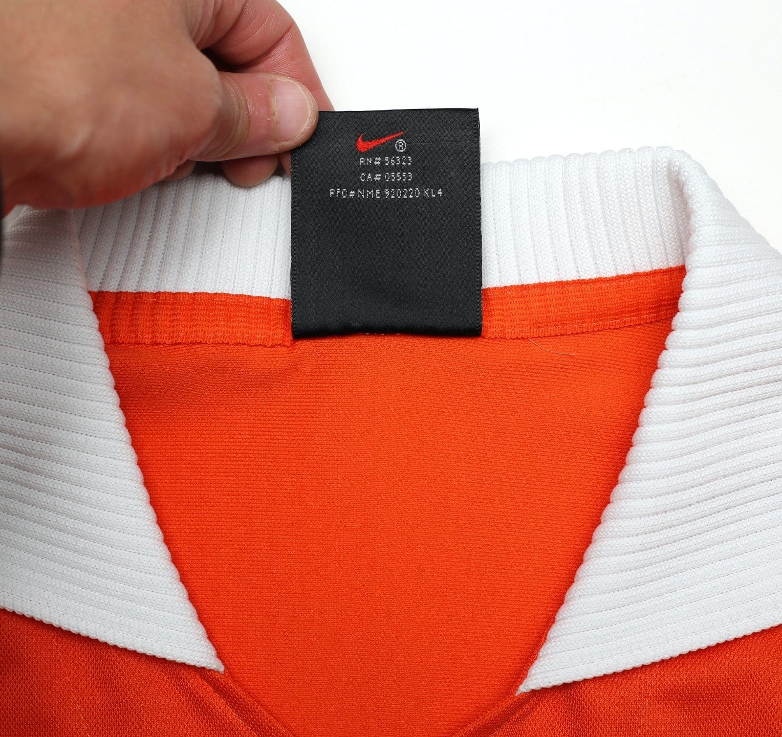 1997/98 BERGKAMP #8 Holland Vintage Nike Home Football Shirt (XL) Netherlands