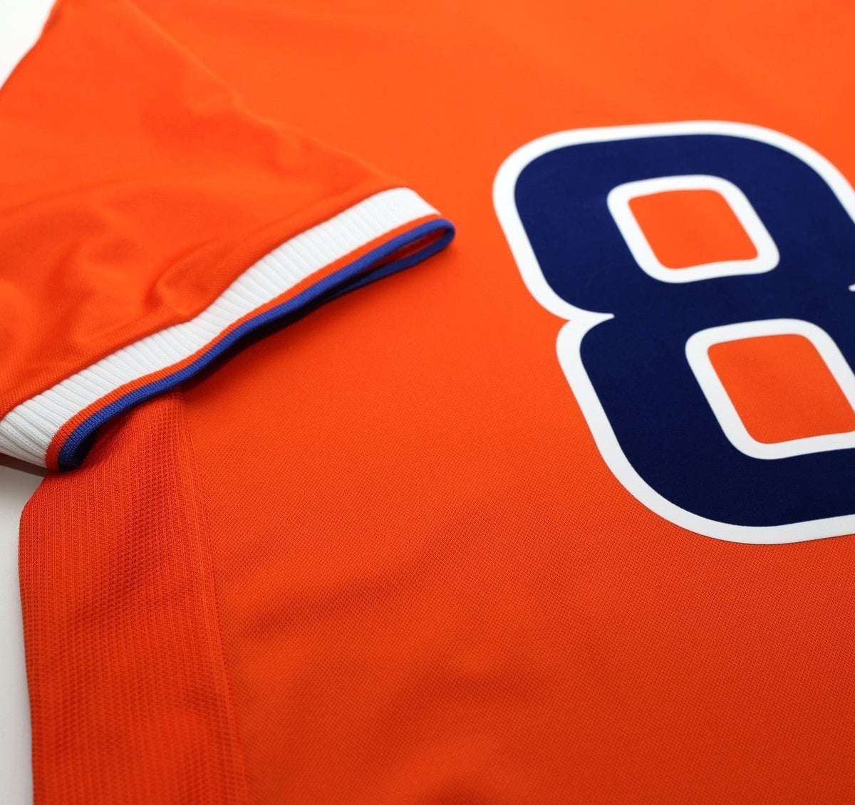 1997/98 BERGKAMP #8 Holland Vintage Nike Home Football Shirt (XL) Netherlands