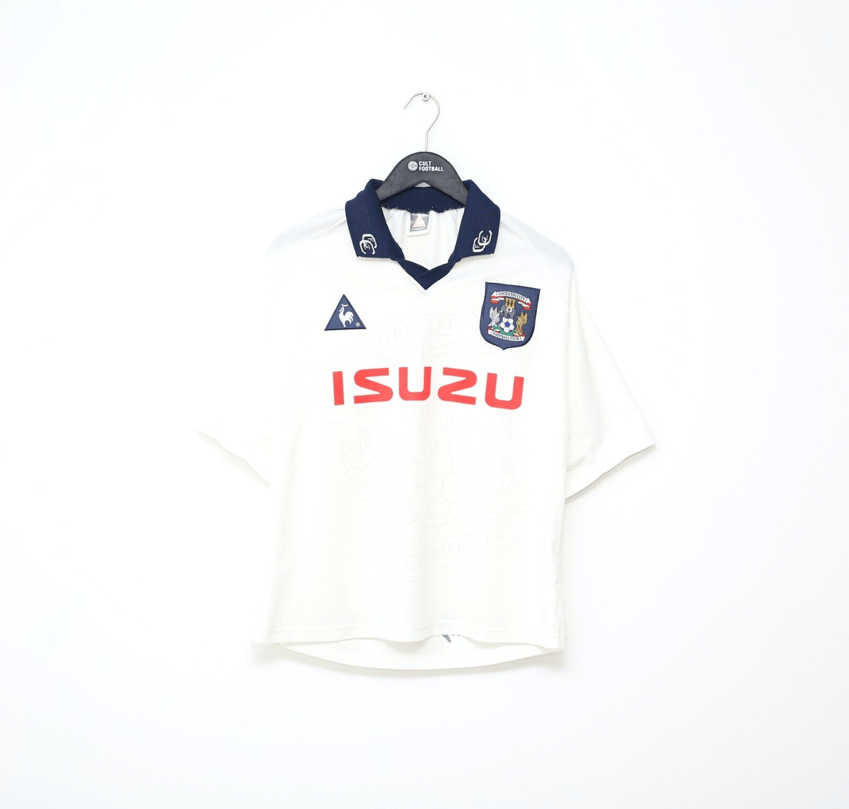 1997/98 COVENTRY CITY Vintage le coq sportif Away Football Shirt (M/L) 42/44