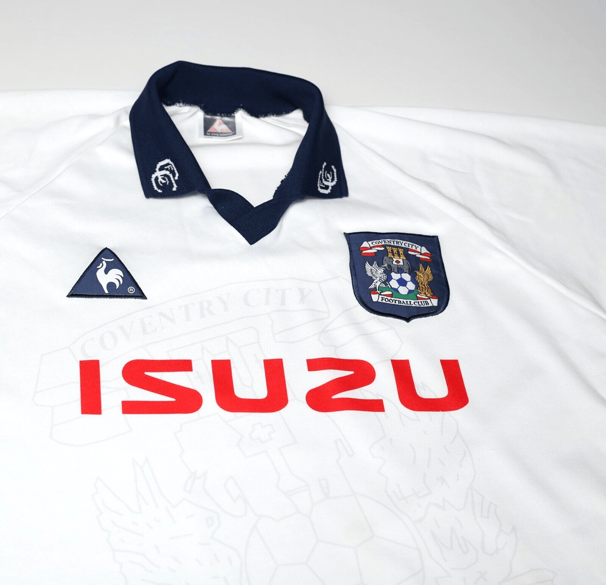 1997/98 COVENTRY CITY Vintage le coq sportif Away Football Shirt (M/L) 42/44