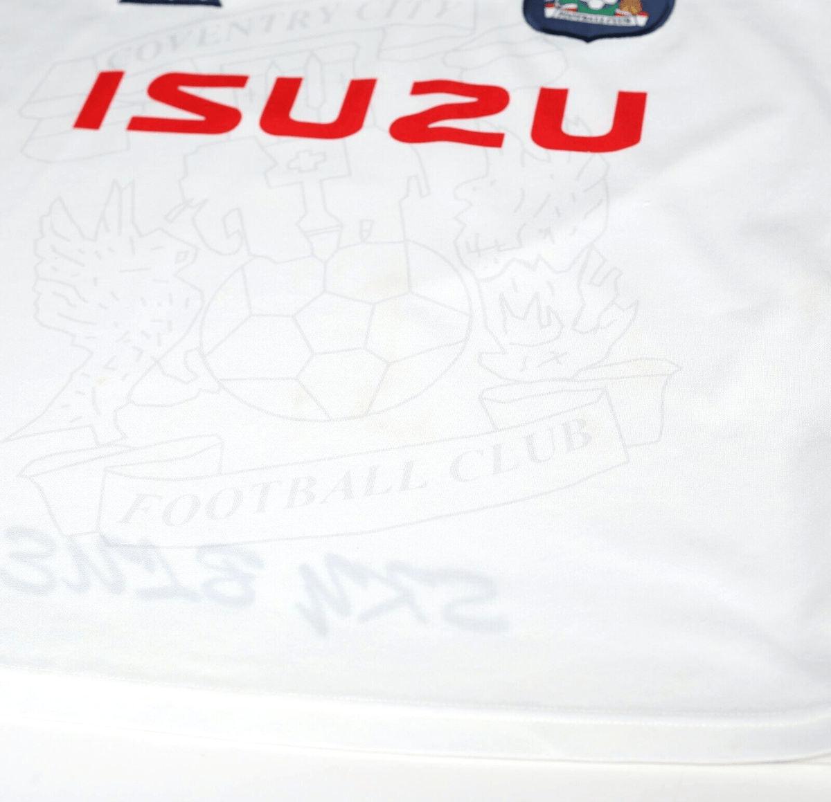 1997/98 COVENTRY CITY Vintage le coq sportif Away Football Shirt (M/L) 42/44