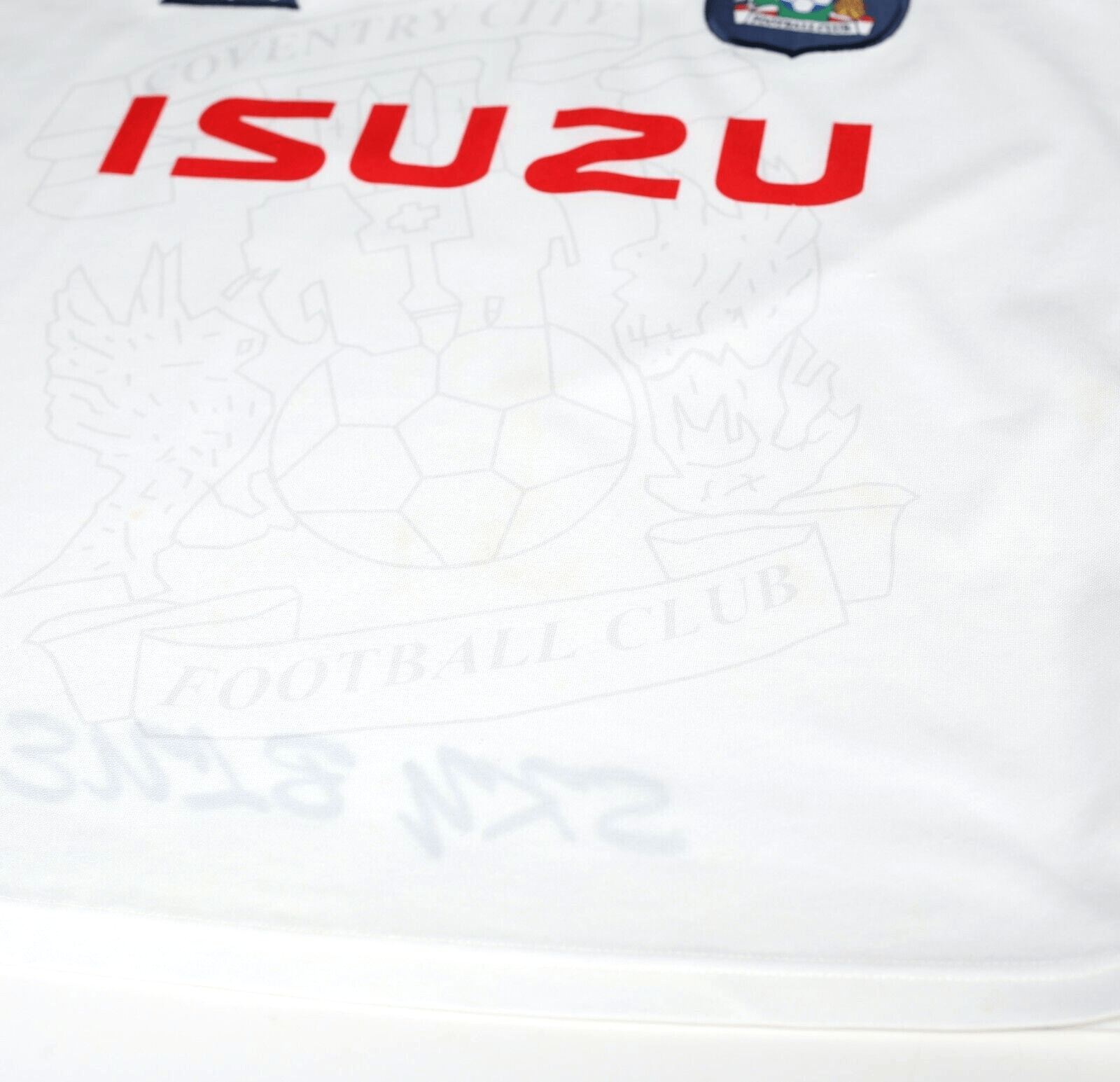 1997/98 COVENTRY CITY Vintage le coq sportif Away Football Shirt (M/L) 42/44