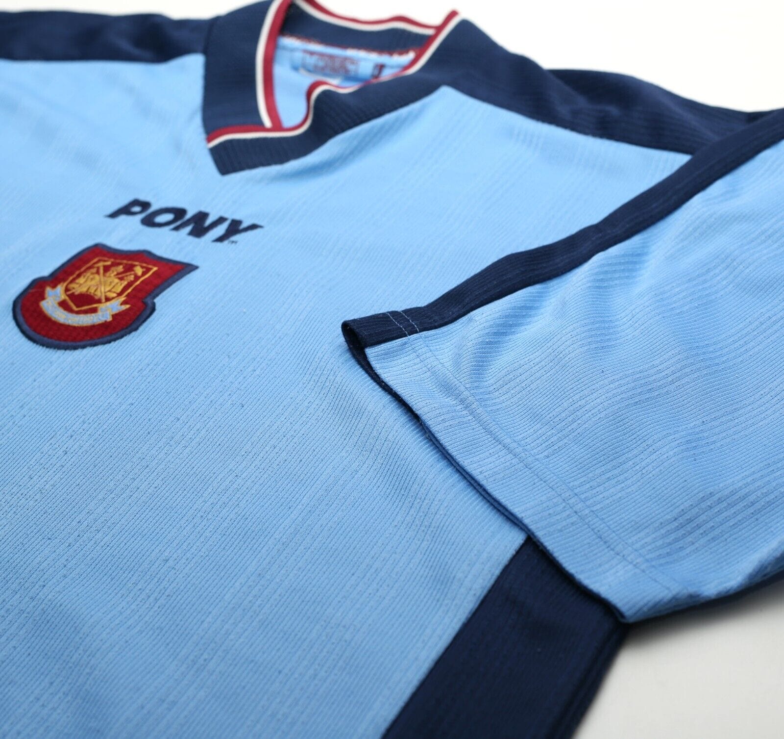 1997/98 Ferdinand #15 West Ham Vintage PONY Away Football