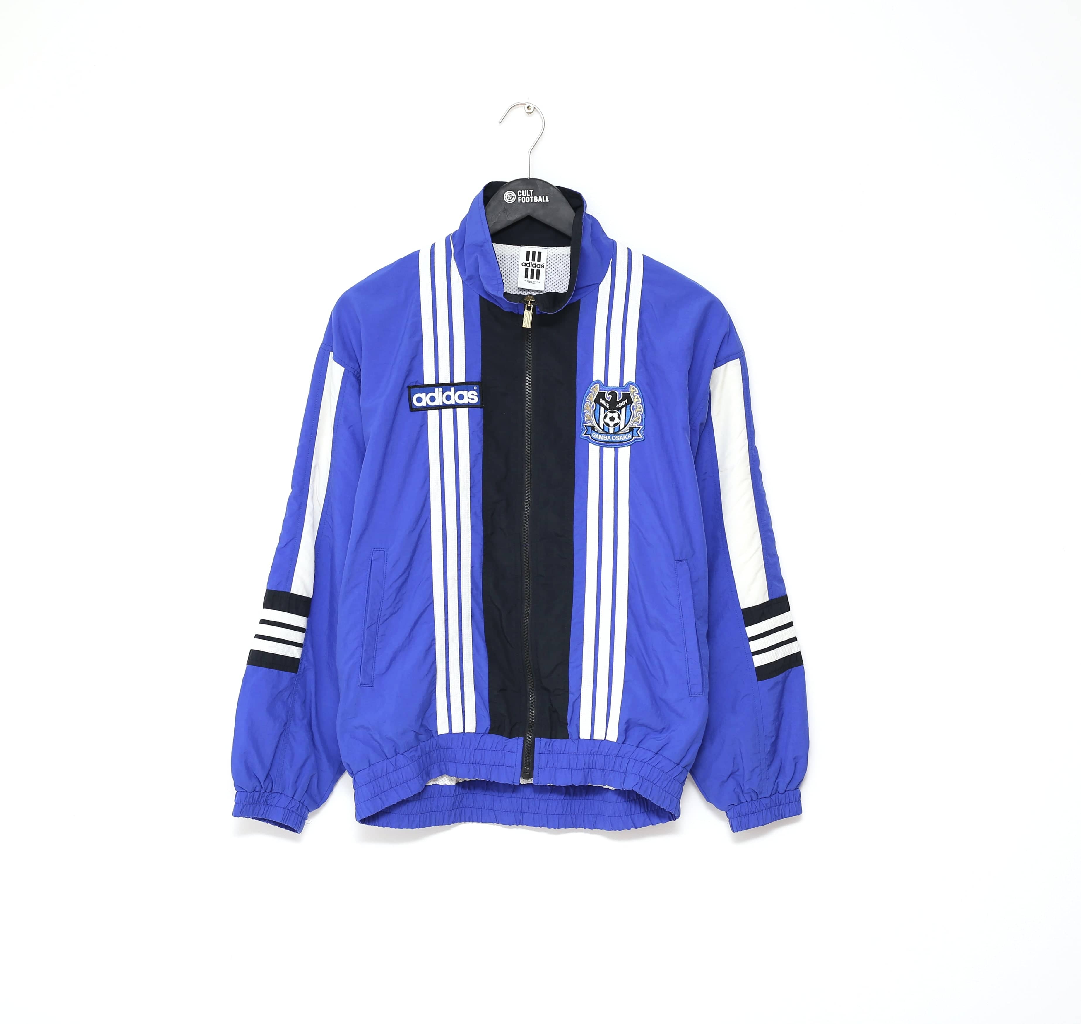 1997/98 GAMBA OSAKA Vintage adidas Football Track Top Jacket (S) J