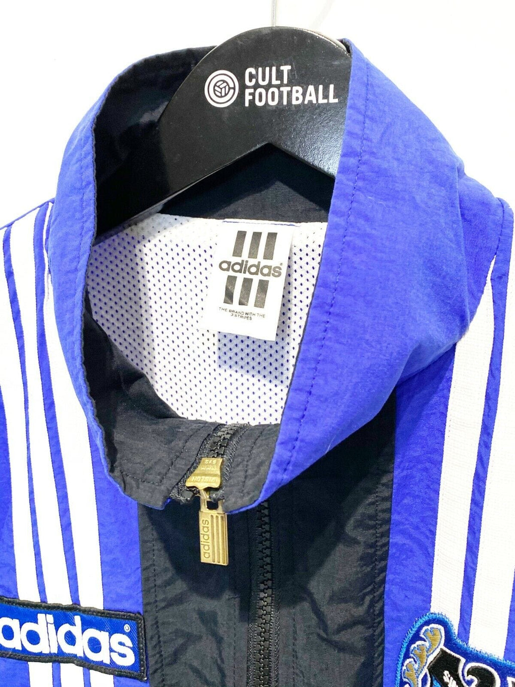 1997/98 GAMBA OSAKA Vintage adidas Football Track Top Jacket (S) J League Japan