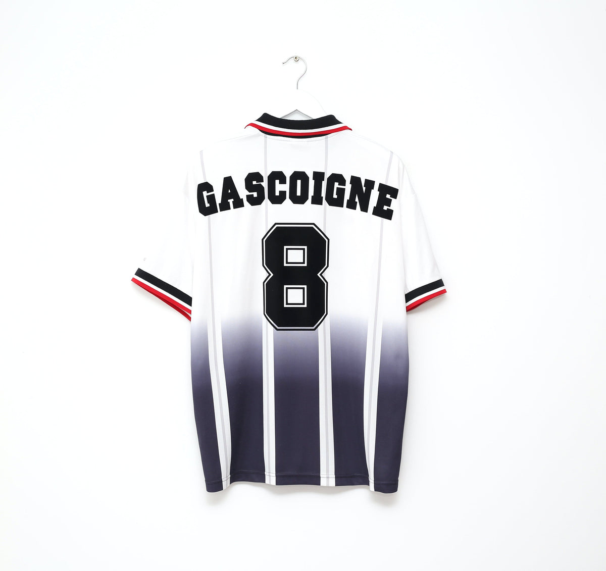 1997/98 GASCOIGNE #8 Rangers Vintage Nike European Away Football Shirt (XL)