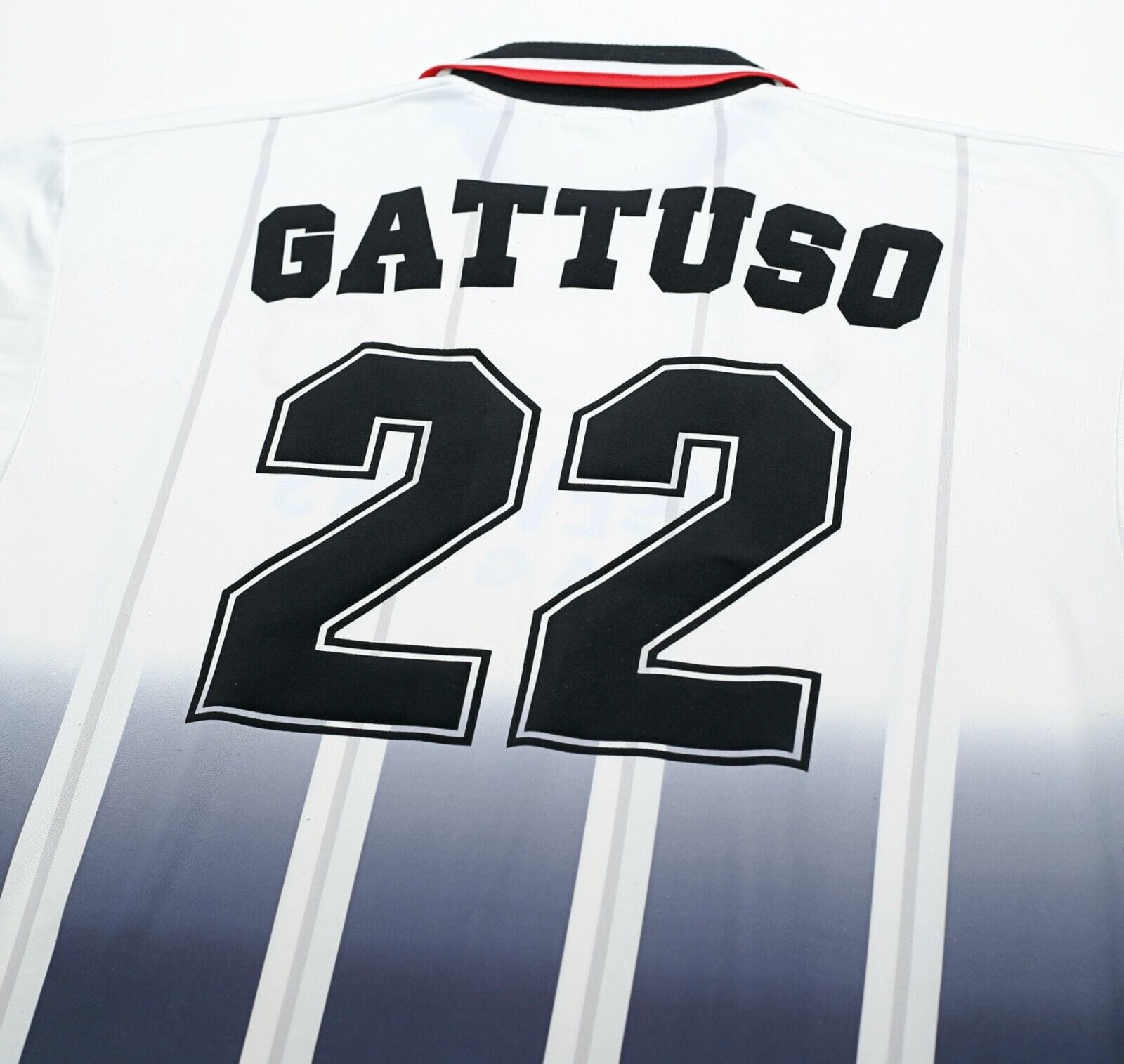 1997/98 GATTUSO #22 Rangers Vintage Nike Away Football Shirt Jersey (XL/XXL)