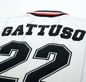 1997/98 GATTUSO #22 Rangers Vintage Nike Away Football Shirt Jersey (XL/XXL)