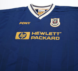 1997/98 GINOLA #14 Tottenham Hotspur Pony Away Football Shirt (XXL)