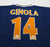 1997/98 GINOLA #14 Tottenham Hotspur Vintage PONY Away Football Shirt (L)