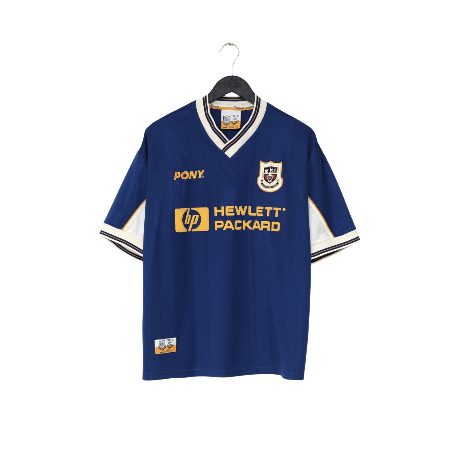 1997/98 GINOLA #14 Tottenham Hotspur Vintage PONY Away Football Shirt (M)