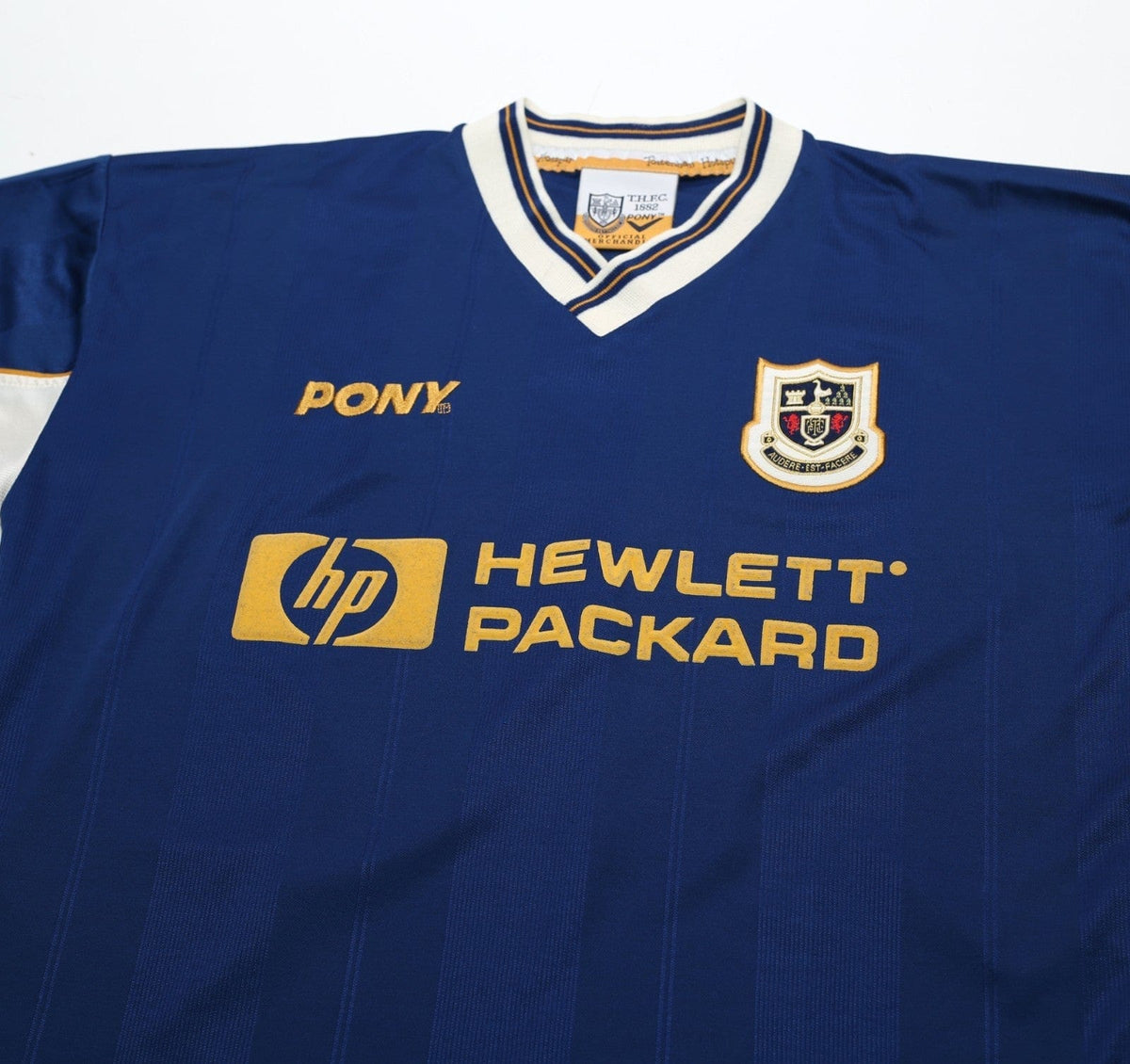 1997/98 GINOLA #14 Tottenham Hotspur Vintage PONY Away Football Shirt (M)