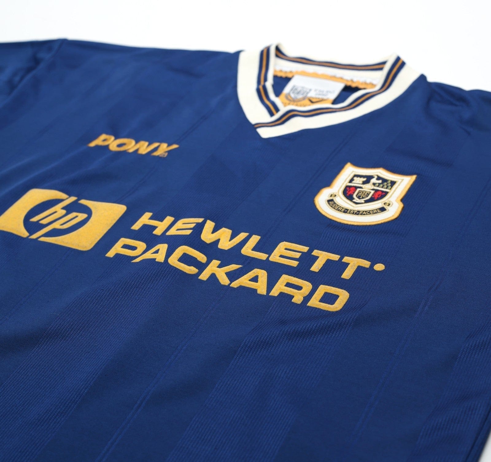 1997/98 GINOLA #14 Tottenham Hotspur Vintage PONY Away Football Shirt (M)