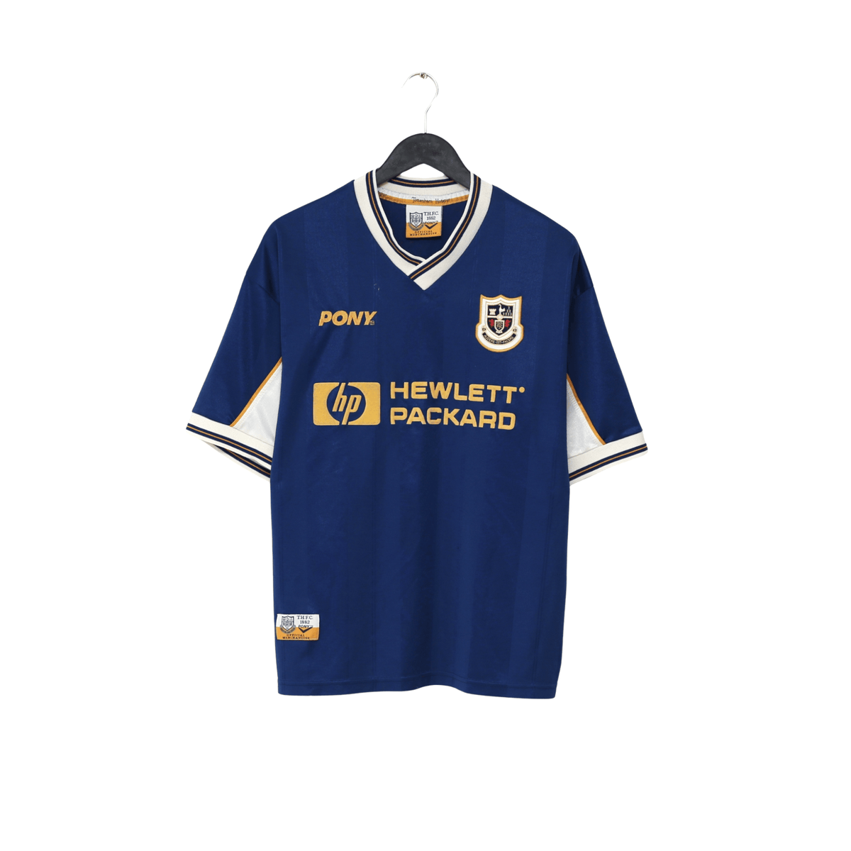 1997/98 Ginola #14 Tottenham Hotspur Vintage PONY Away Football Shirt (M)