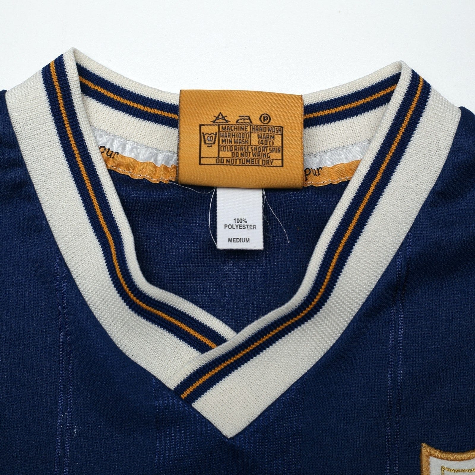 1997/98 Ginola #14 Tottenham Hotspur Vintage PONY Away Football Shirt (M)