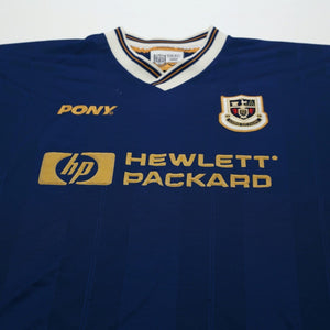 1997/98 Ginola #14 Tottenham Hotspur Vintage PONY Away Football Shirt (M)
