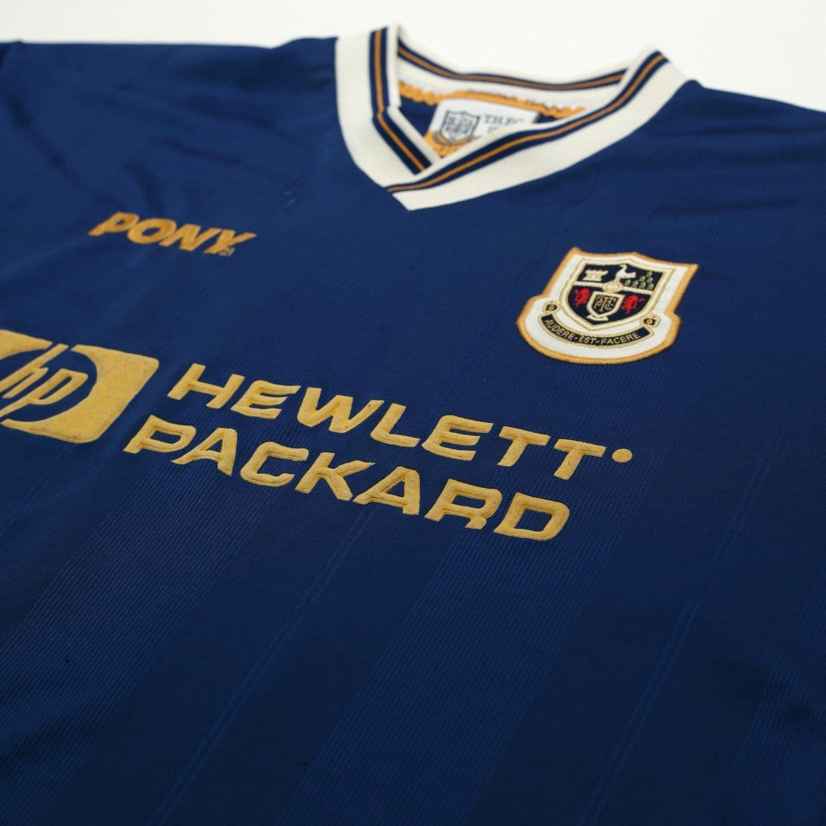1997/98 Ginola #14 Tottenham Hotspur Vintage PONY Away Football Shirt (M)