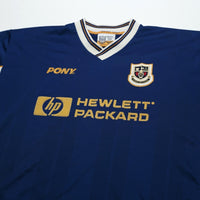 1997/98 Ginola #14 Tottenham Hotspur Vintage PONY Away Football Shirt (M)