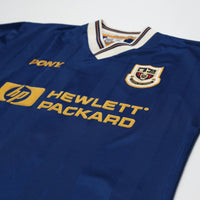 1997/98 Ginola #14 Tottenham Hotspur Vintage PONY Away Football Shirt (S)