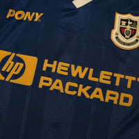 1997/98 Ginola #14 Tottenham Hotspur Vintage PONY Away Football Shirt (S)