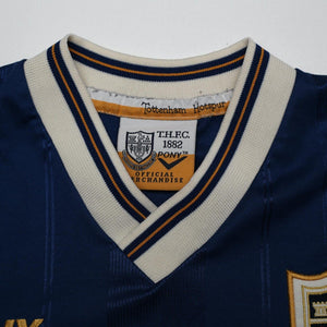 1997/98 Ginola #14 Tottenham Hotspur Vintage PONY Away Football Shirt (S)