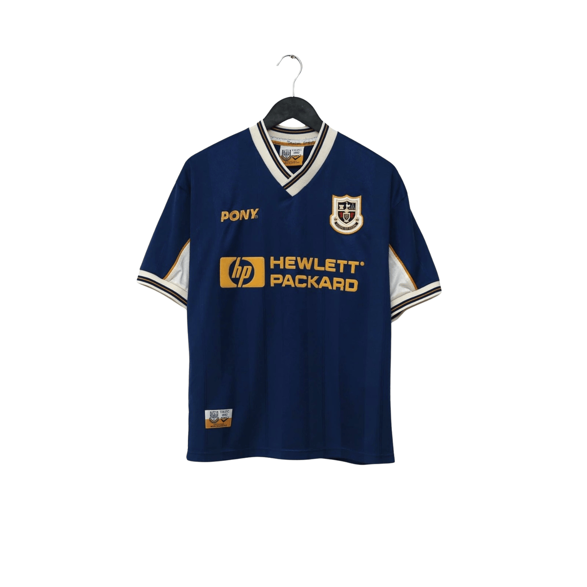 1997/98 Ginola #14 Tottenham Hotspur Vintage PONY Away Football Shirt (S)