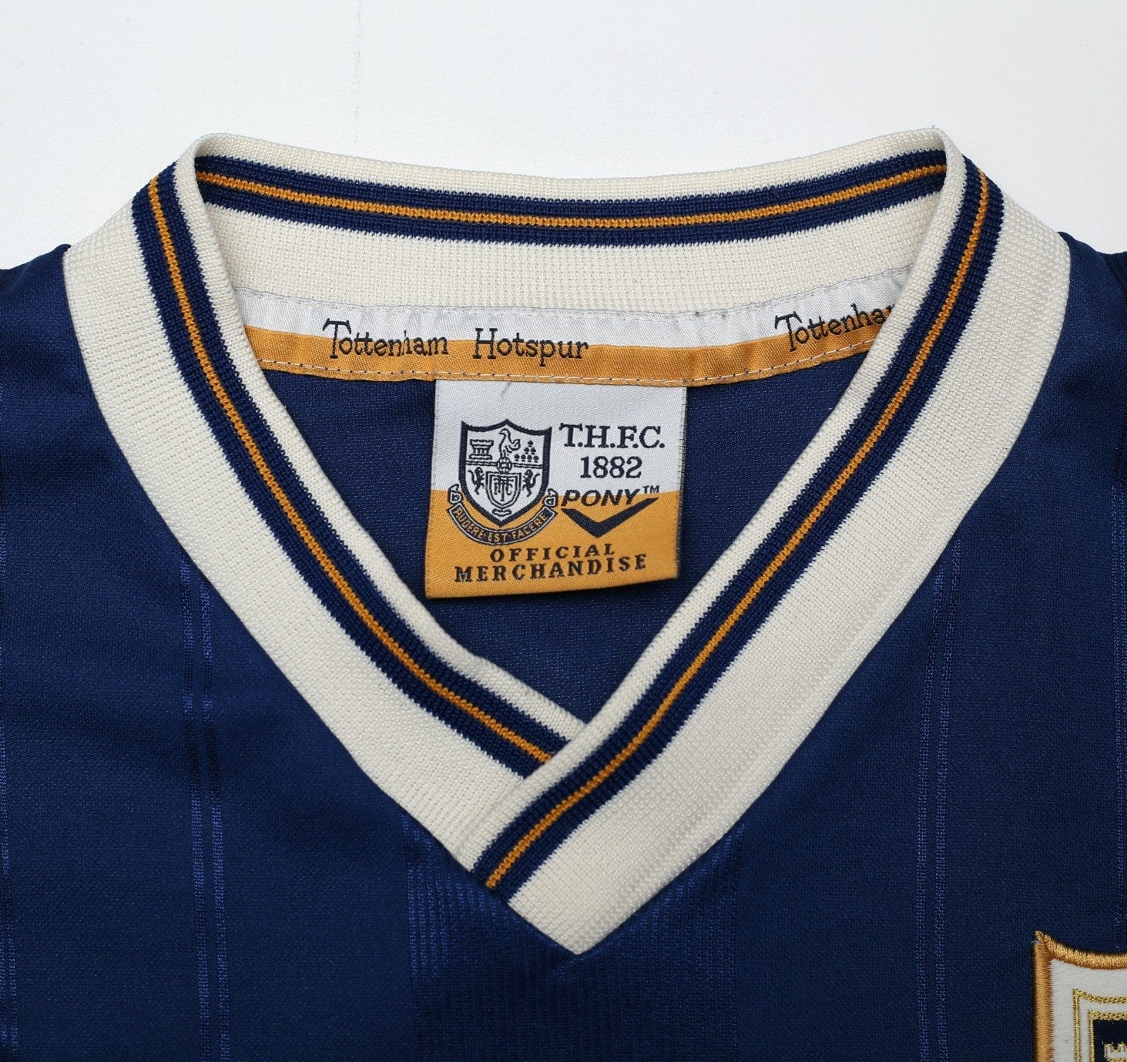 1997/98 GINOLA #14 Tottenham Hotspur Vintage PONY Away Football Shirt (XL)