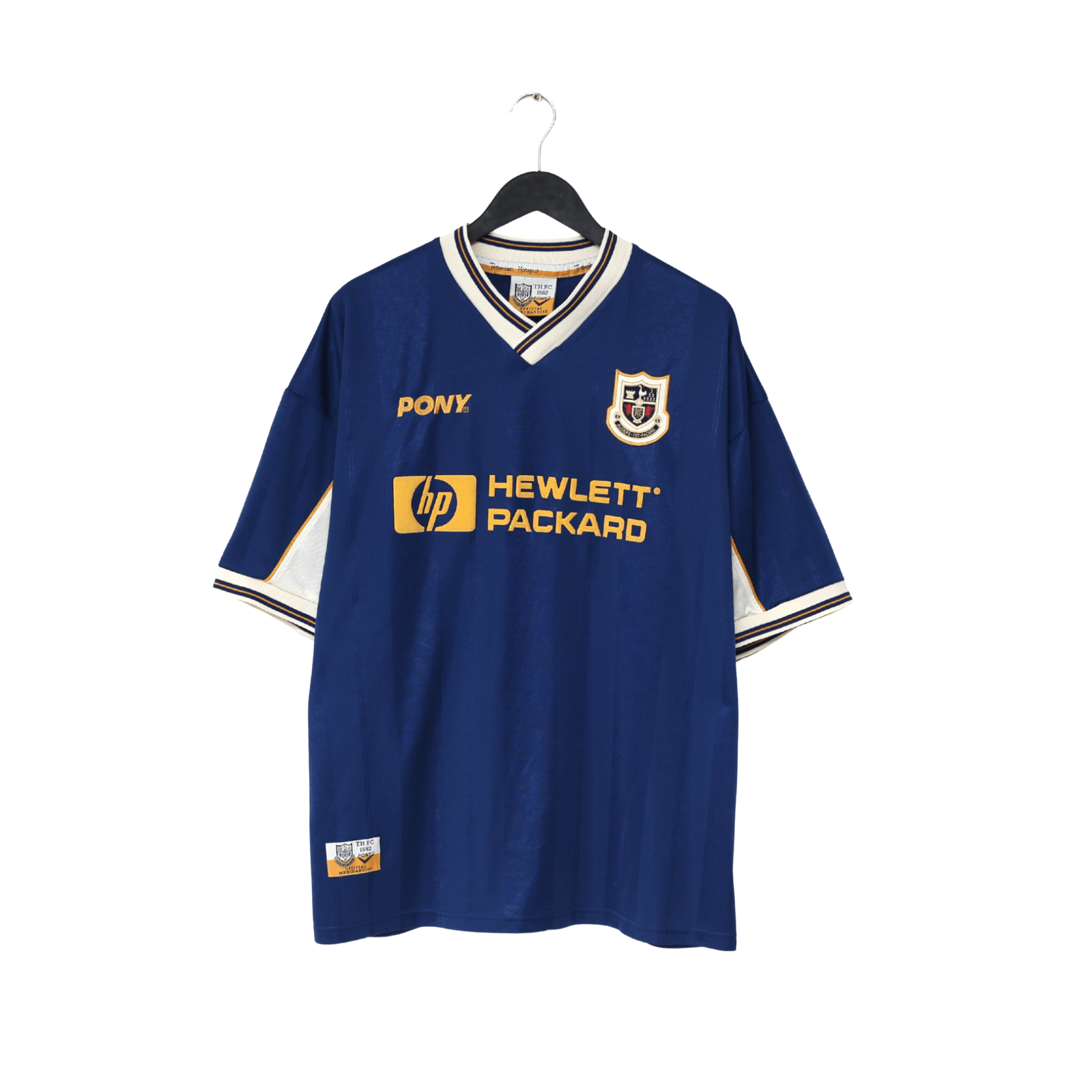 1997/98 GINOLA #14 Tottenham Hotspur Vintage PONY Away Football Shirt (XL)