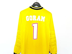 1997/98 GORAM #1 Rangers Vintage Nike Home GK Football Shirt (M) Scotland