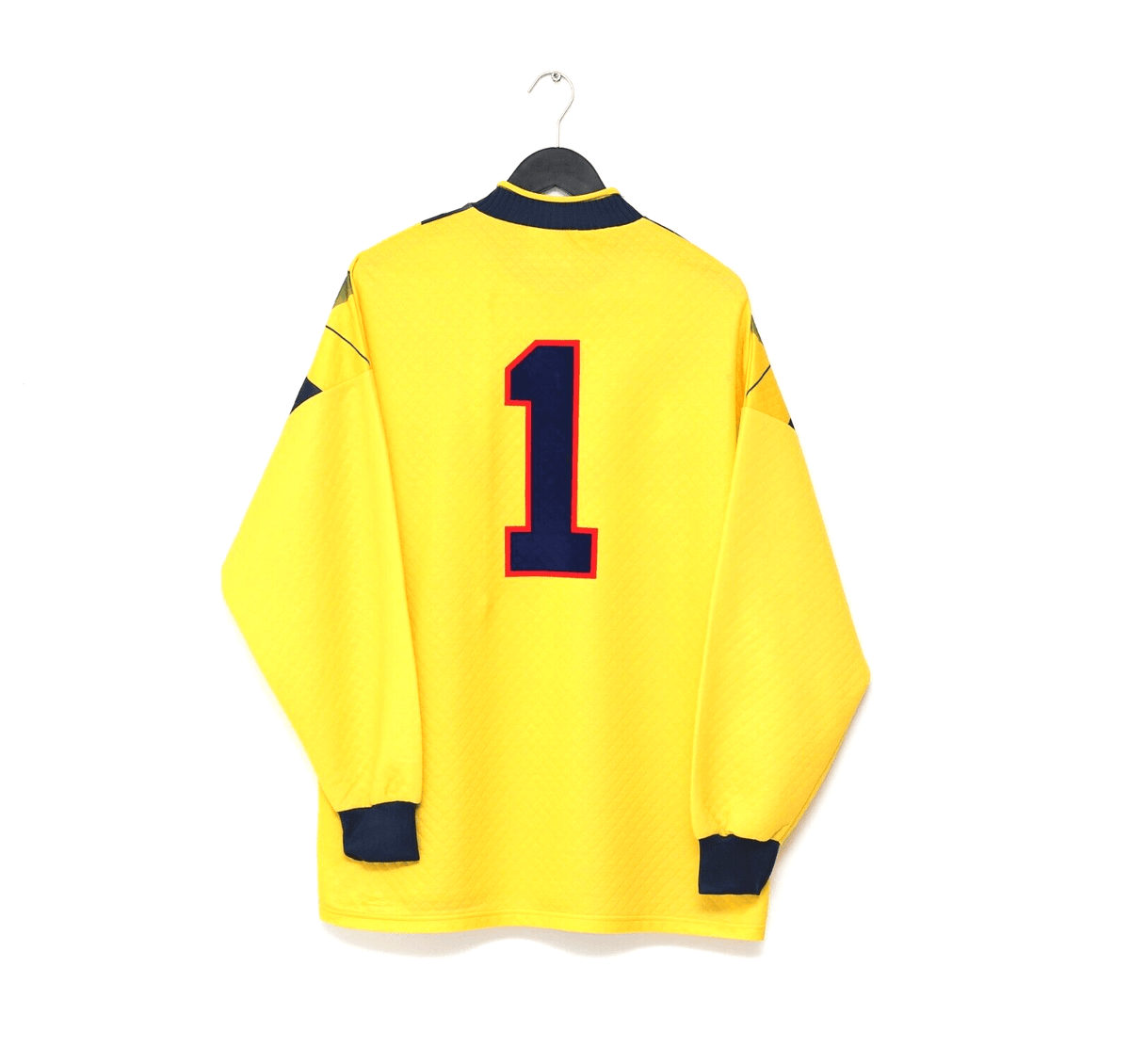 1997/98 GORAM / LEIGHTON #1 Scotland Vintage Umbro GK Football Shirt (XXL)