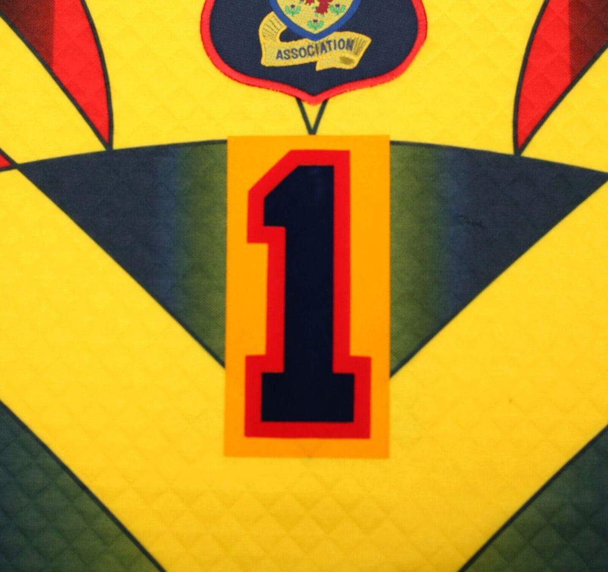 1997/98 GORAM / LEIGHTON #1 Scotland Vintage Umbro GK Football Shirt (XXL)