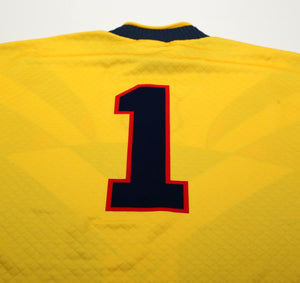 1997/98 GORAM / LEIGHTON #1 Scotland Vintage Umbro GK Football Shirt (XXL)