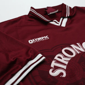 1997/98 Hearts Vintage Olympic Home Football Shirt (XL)