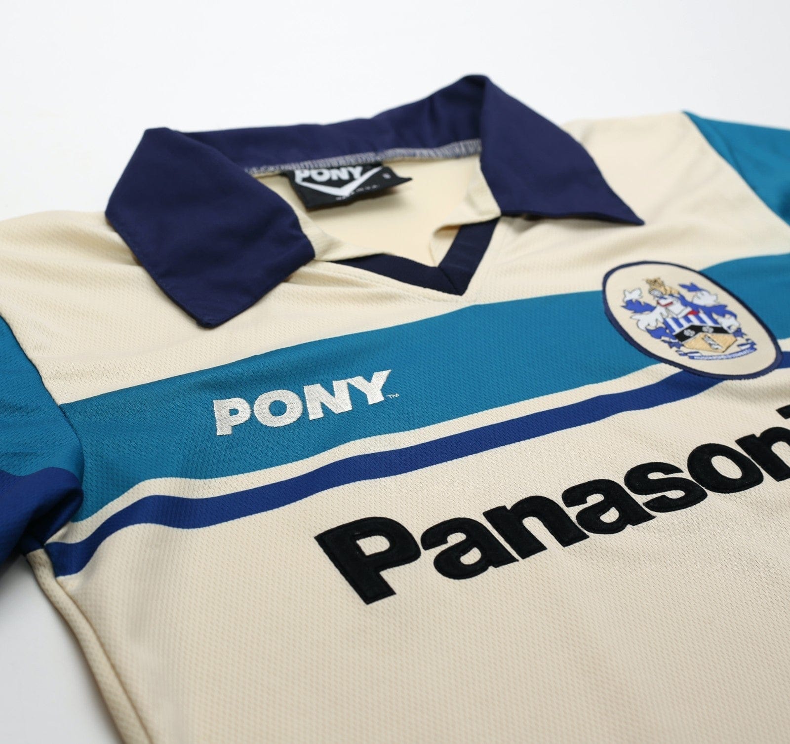 1997/98 HUDDERSFIELD TOWN  Vintage PONY Away Football Shirt (S)