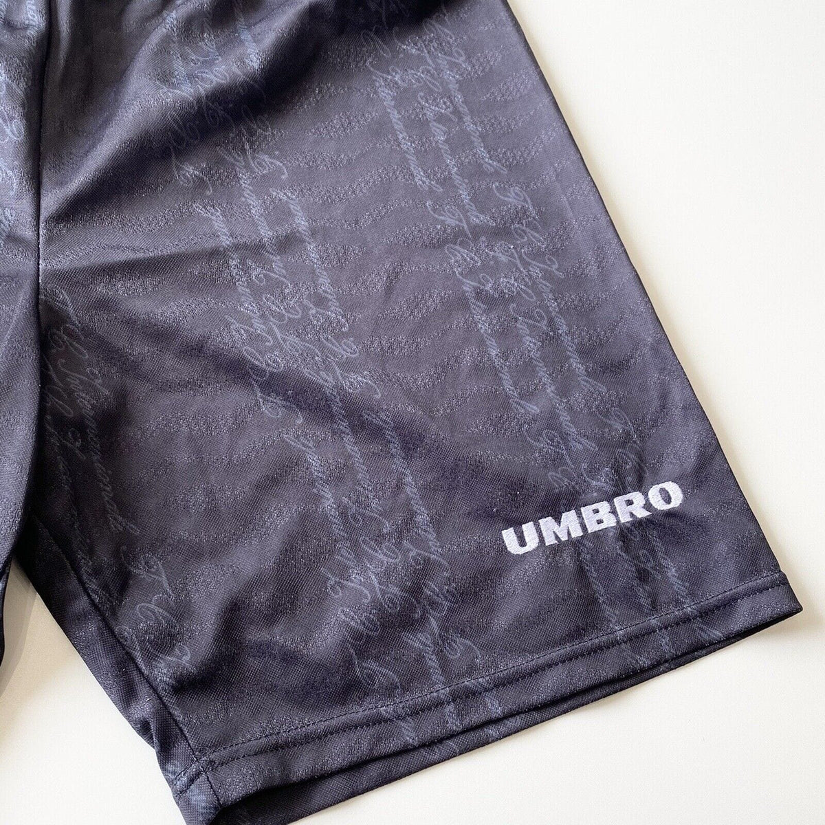 1997/98 INTER MILAN Vintage Umbro Home Football Shorts (S/M) 30" Ronaldo Era