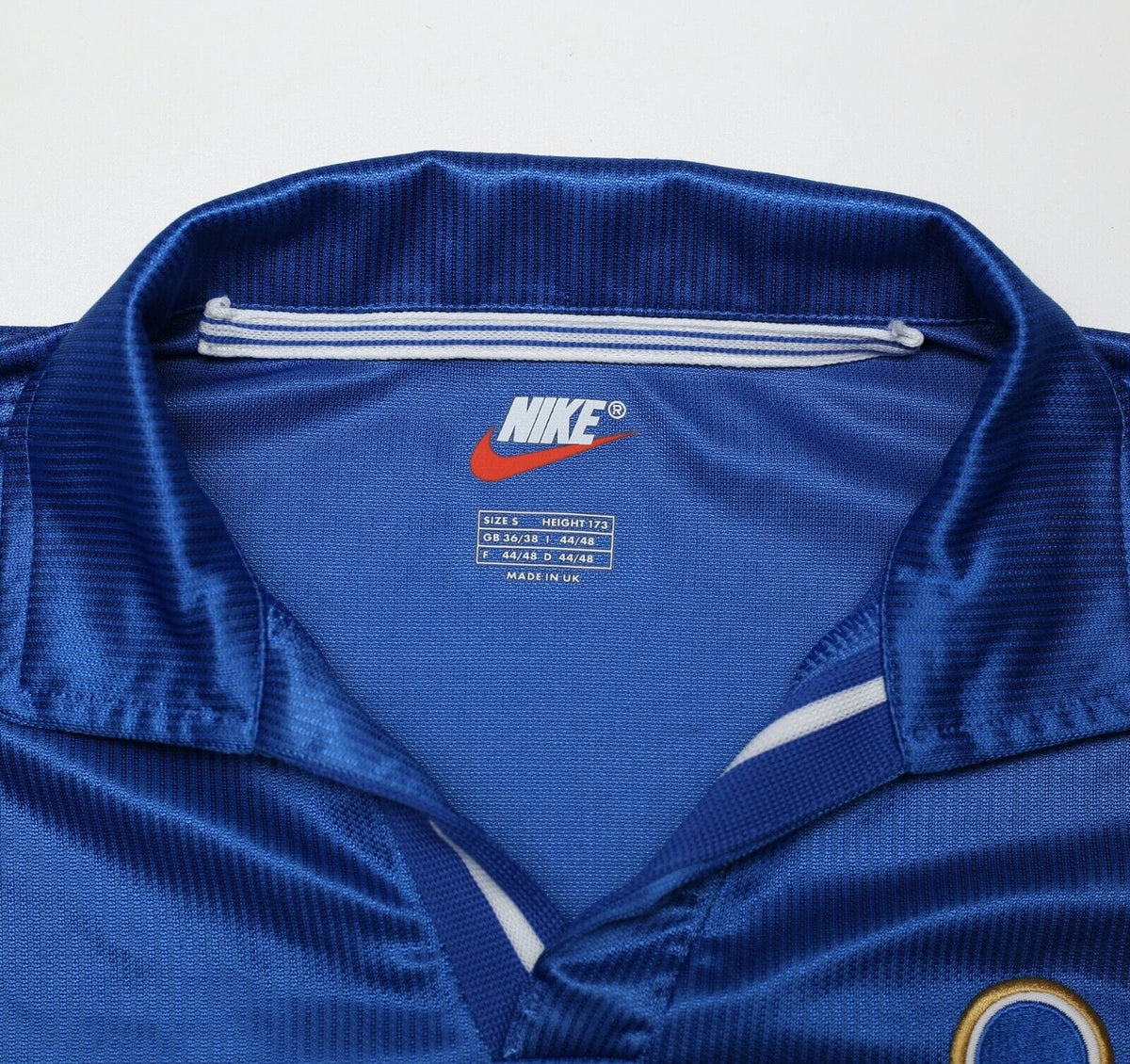1997/98 ITALY Vintage Nike Home Football Shirt JERSEY (S) World Cup 98