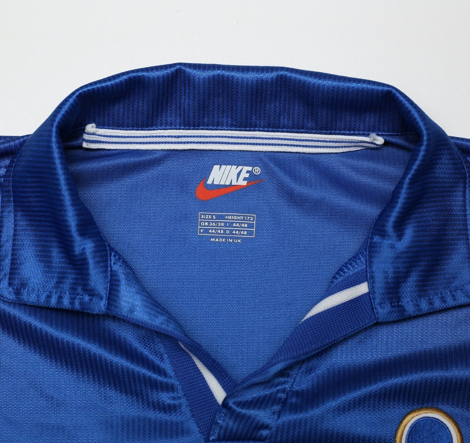 1997/98 ITALY Vintage Nike Home Football Shirt JERSEY (S) World Cup 98