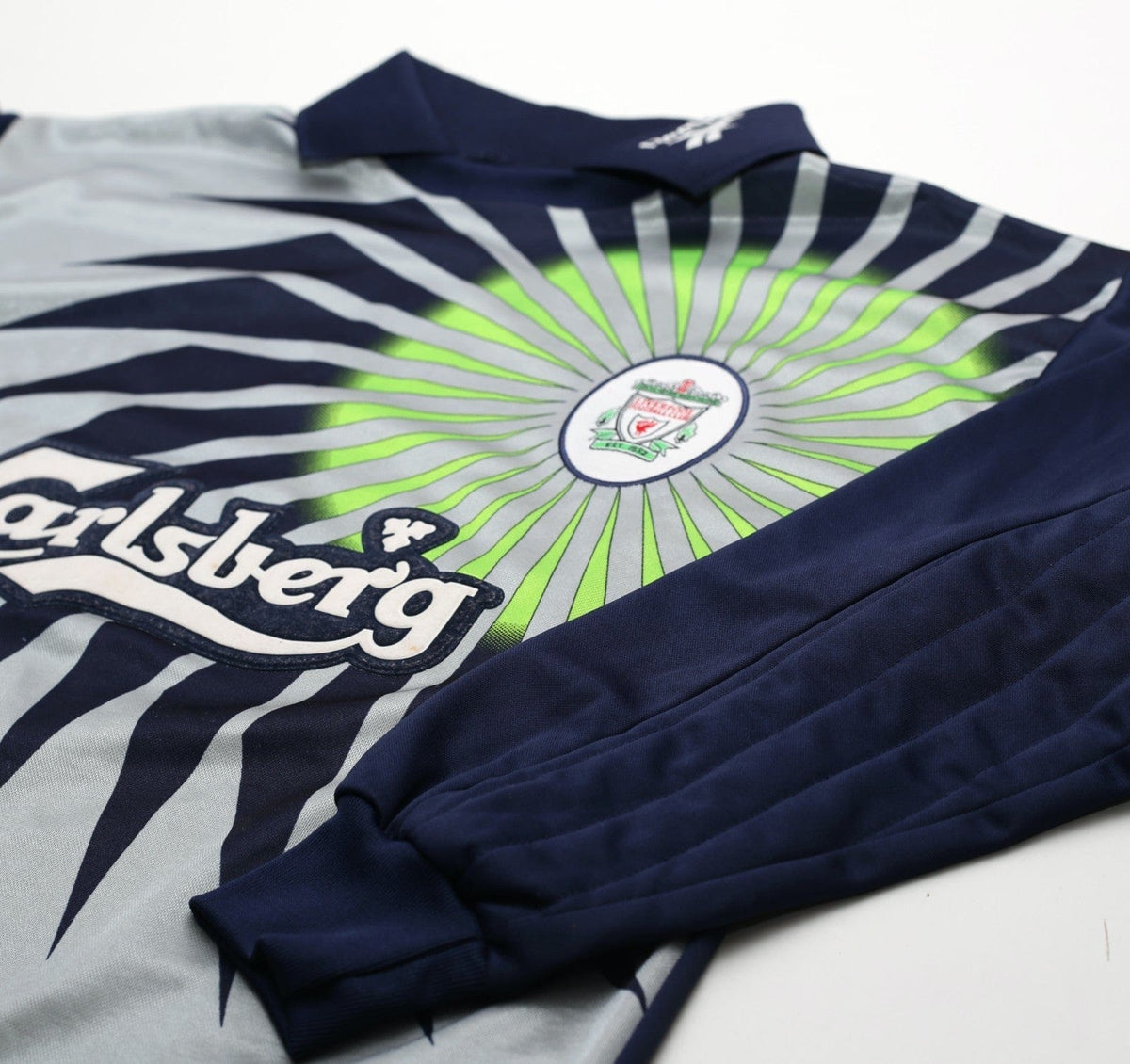 1997/98 JAMES #1 Liverpool Vintage Reebok GK Football Shirt (S) 34/36