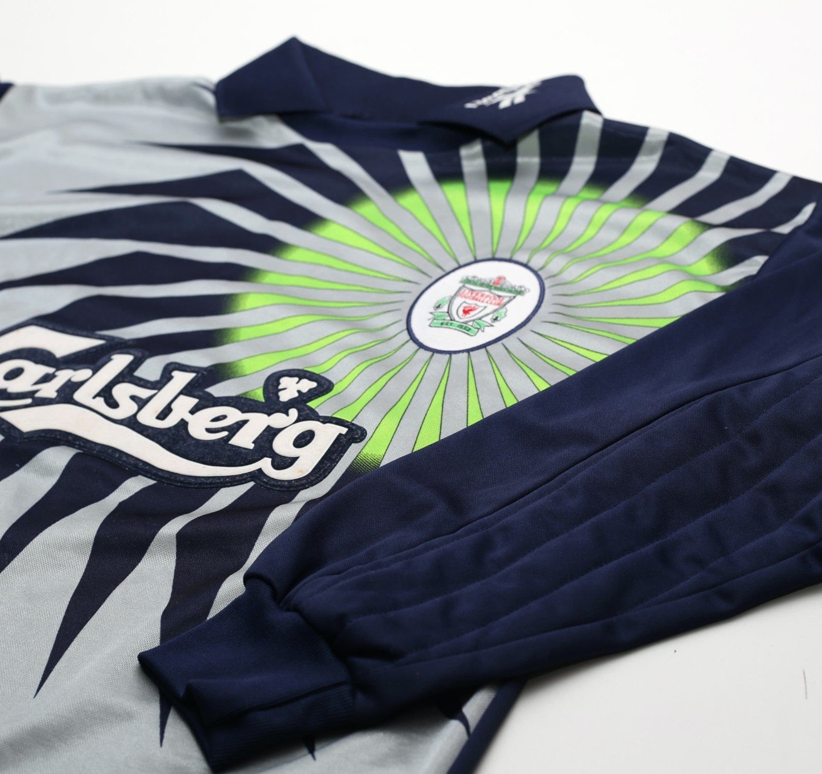 1997/98 JAMES #1 Liverpool Vintage Reebok GK Football Shirt (S) 34/36