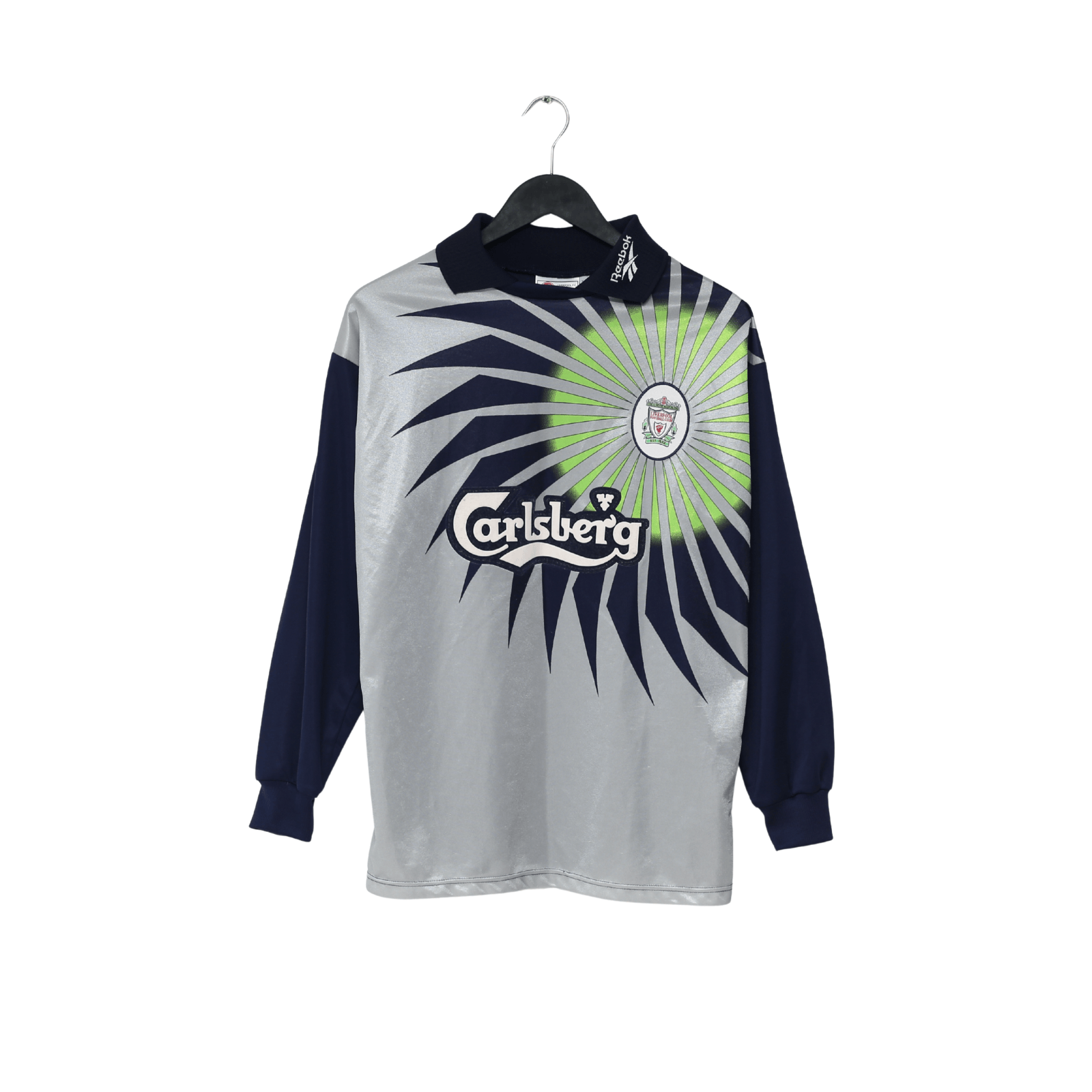 1997/98 JAMES #1 Liverpool Vintage Reebok GK Football Shirt (S) 34/36