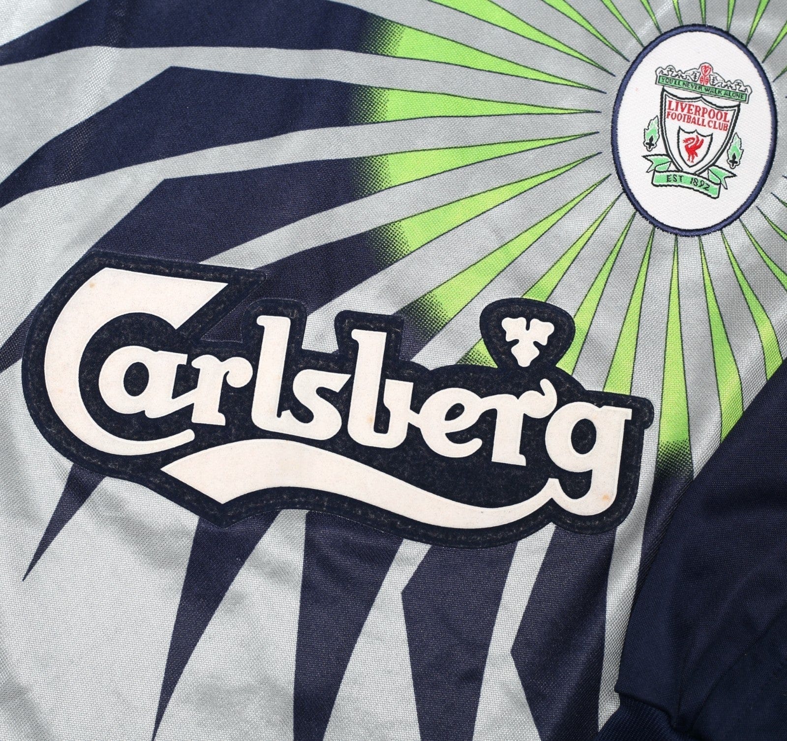 1997/98 JAMES #1 Liverpool Vintage Reebok GK Football Shirt (S) 34/36