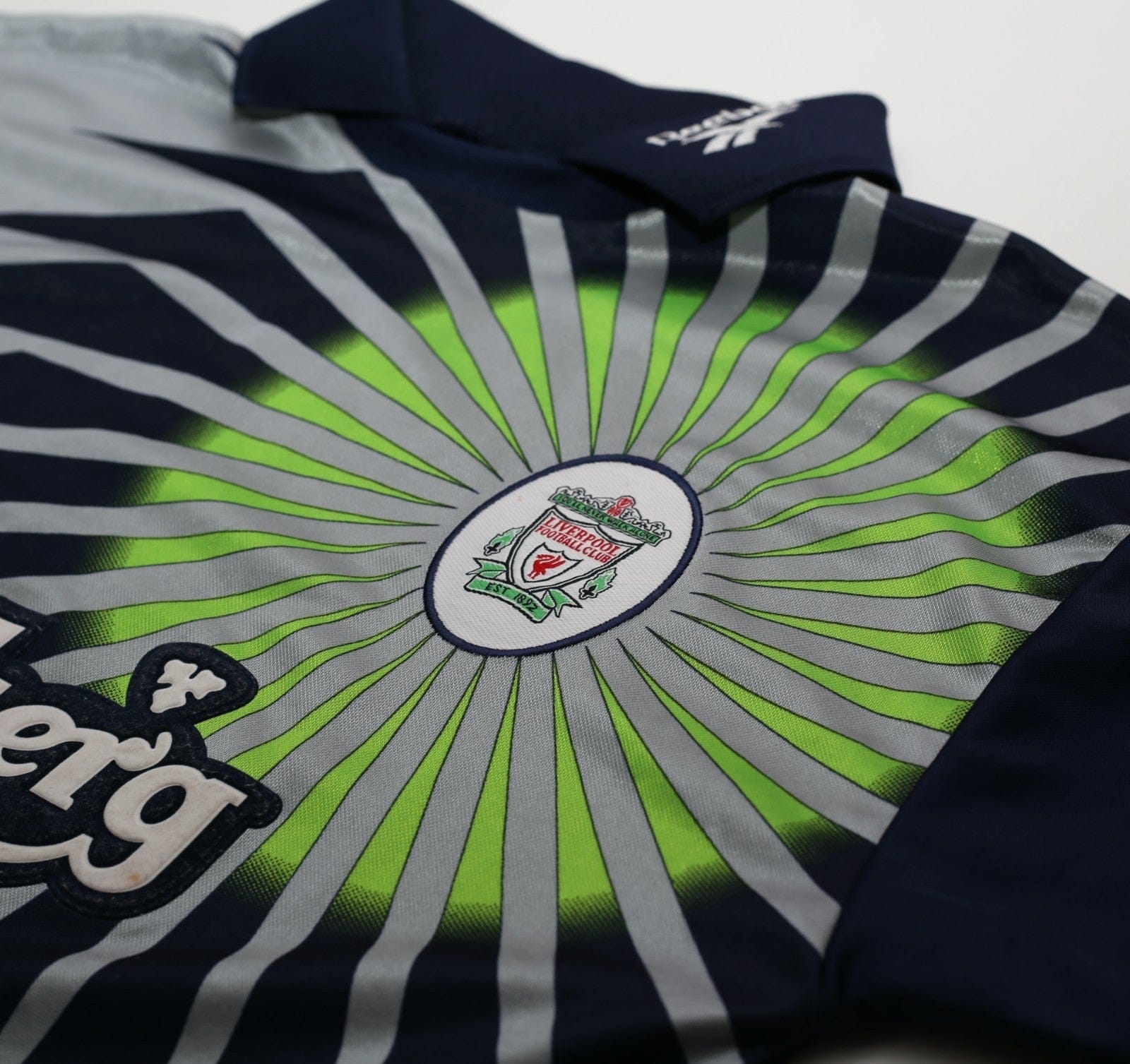 1997/98 JAMES #1 Liverpool Vintage Reebok GK Football Shirt (S) 34/36