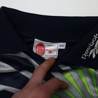 1997/98 James #1 Liverpool Vintage Reebok GK Football Shirt (S) 34/36
