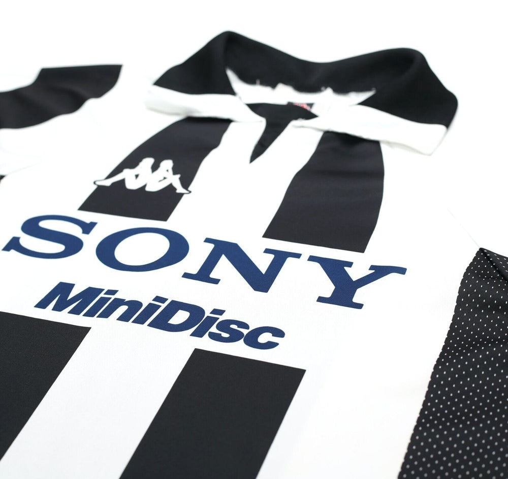 JUVENTUS 1997 1998 PLATINI HOME SHIRT FOOTBALL SOCCER JERSEY KAPPA MENS SIZE L