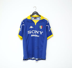 1997/98 JUVENTUS Vintage Kappa Third Football Shirt Jersey (L) SONY Mini Disk