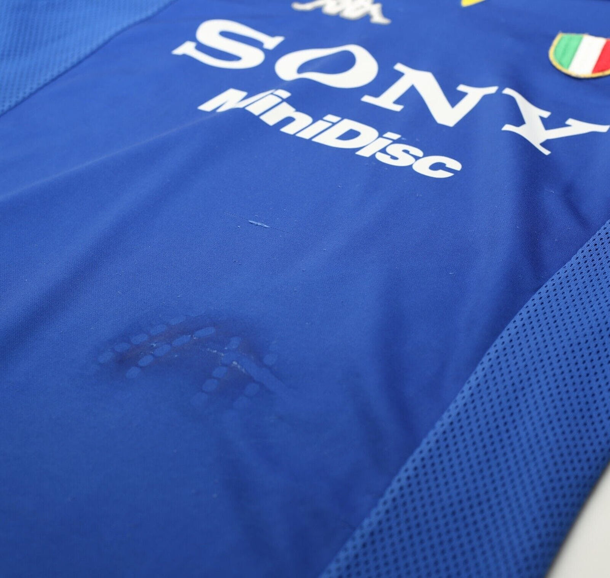 1997/98 JUVENTUS Vintage Kappa Third Football Shirt Jersey (L) SONY Mini Disk