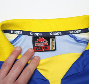 1997/98 JUVENTUS Vintage Kappa Third Football Shirt Jersey (L) SONY Mini Disk